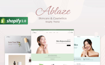 Ablaze - Cilt Bakımı ve Kozmetik Shopify Teması