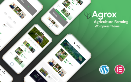 Agrox - Tarım Çiftçilik WordPress Teması