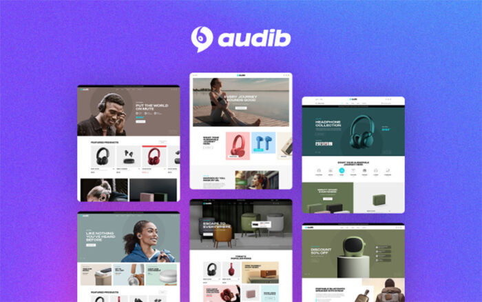 Ap Audib - Speaker Audio Gears Shopify Teması