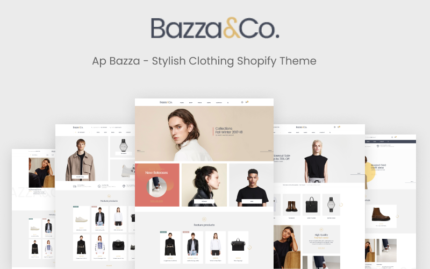 Ap Bazza - Şık Giyim Shopify Teması