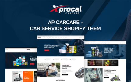 Ap Carcare - Araba Servisi Shopify Teması