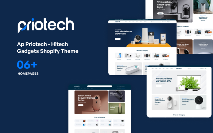 Ap Priotech - Hitech Gadget'lar Shopify Teması