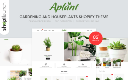 Aplant - Gardening & Houseplants Shopify Teması