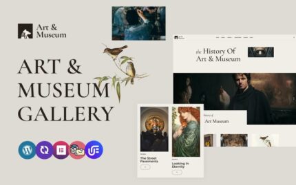 Artmuseum - Sanat Okulu ve Müzesi WordPress Elementor CMS Teması