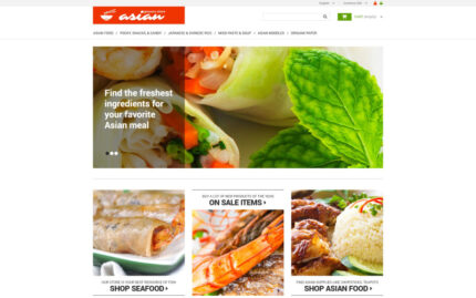 Asian Grocery PrestaShop Teması