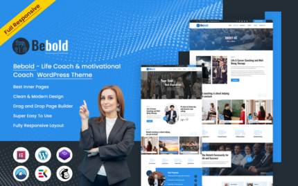 Bebold - Yaşam Koçu ve Motivasyon Koçu Wordpress Teması