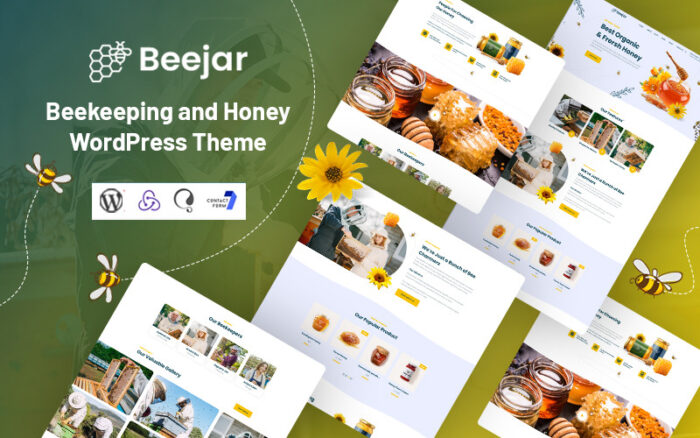 Beejar - Arıcılık ve Bal WordPress Teması