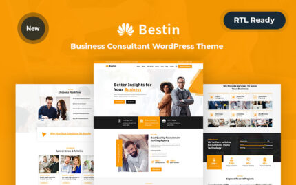 Bestin - Duyarlı İş WordPress Teması