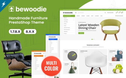 Bewoodie - Mobilya, Dekor ve El Sanatları PrestaShop Teması