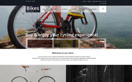 Bike Store PrestaShop Teması