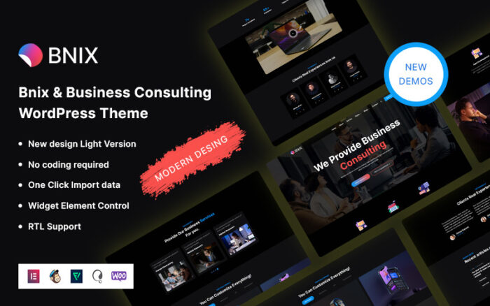 Bnix - İşletme Danışmanlığı WordPress Teması