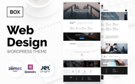 Box - Web Tasarımı Çok Amaçlı Modern WordPress Elementor Teması