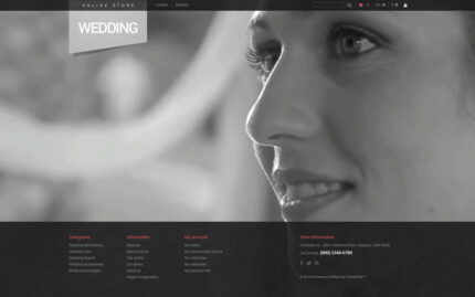 Bridal Shop PrestaShop Teması