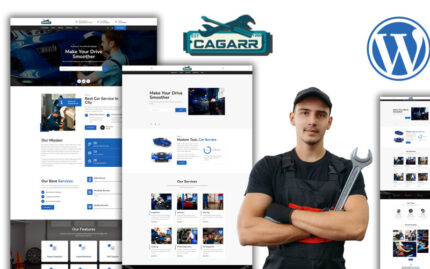 Cagaar Mechanics Araba Tamiri WordPress Teması