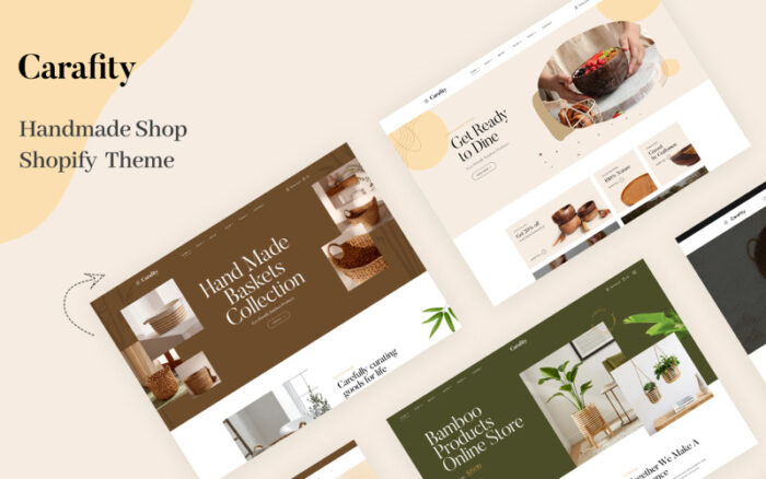 Carafity - Bamboo Handmade Shopify Teması