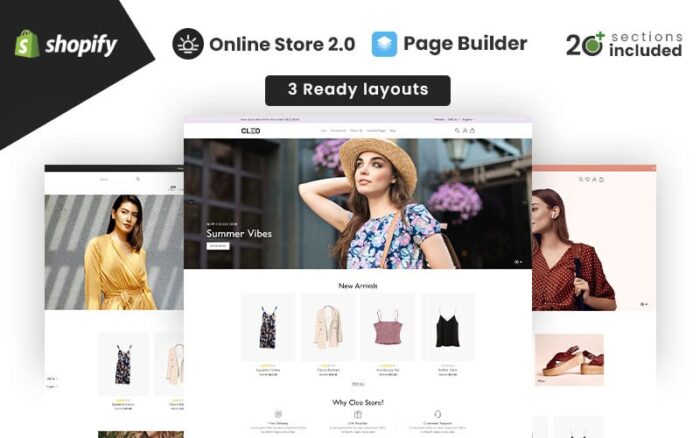 Cleo - Moda Shopify teması