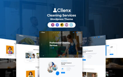 Cllenx - Temizlik Şirketi WordPress Teması