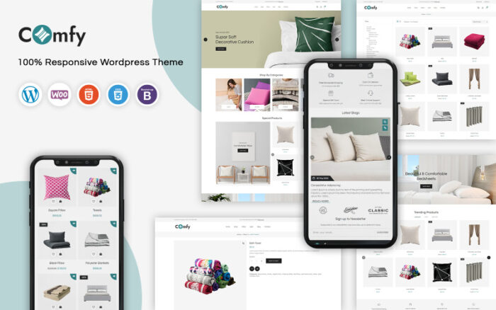 Comfy - Duyarlı WooCommerce Şablonu