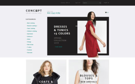 Concept PrestaShop Teması