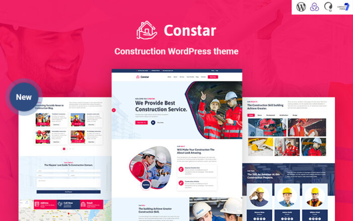 Constar - İnşaat Duyarlı WordPress teması