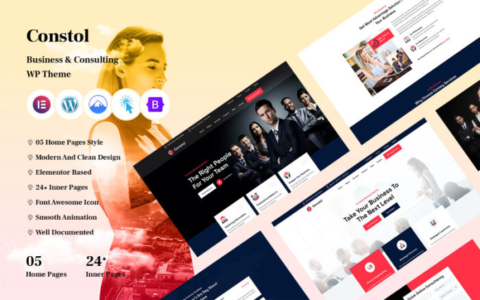 Constol - Çok Amaçlı İş Danışmanlığı WordPress Teması