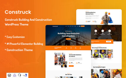 Construck - Yapı ve İnşaat WordPress Teması