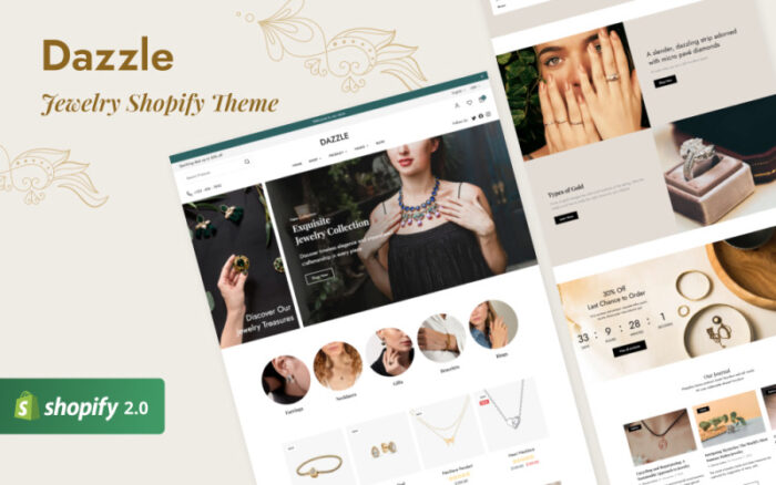 Dazzle - Takı Shopify Teması