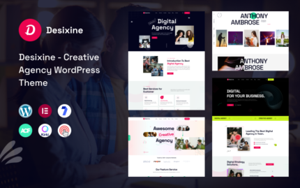 Desixine – Yaratıcı Ajans WordPress Teması