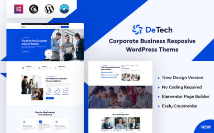 Detech - Kurumsal WordPress Teması