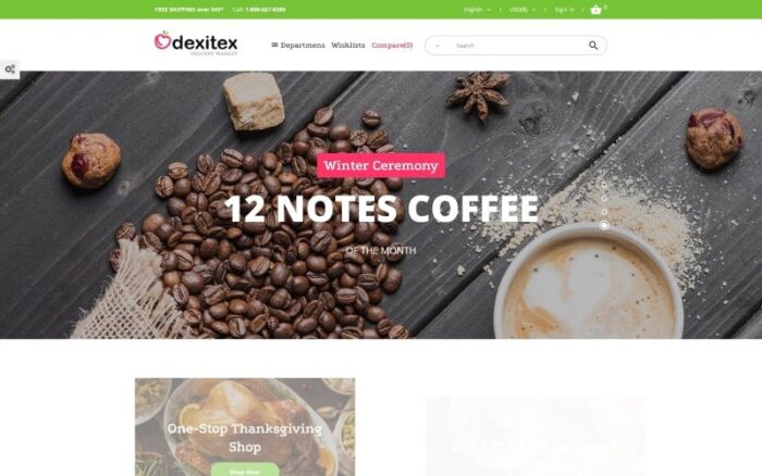 Dexitex - Grocery Market PrestaShop Teması