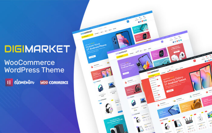 DigiMarket - WooComrece Wordpress Teması