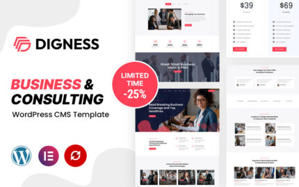 Digness - İş Danışmanlığı WordPress Teması