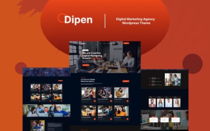 Dipen - Dijital Pazarlama Ajansı WordPress Teması