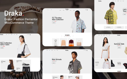 Draka - Fashion Elementor WooCommerce Teması