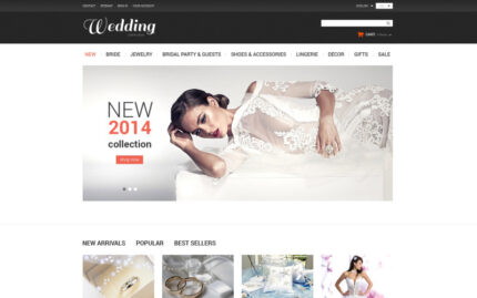 Dream Wedding PrestaShop Teması