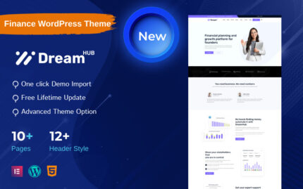 DreamHub - Finans WordPress Teması