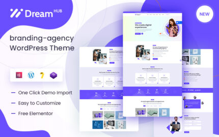 DreamHub - Marka Ajansı WordPress Teması