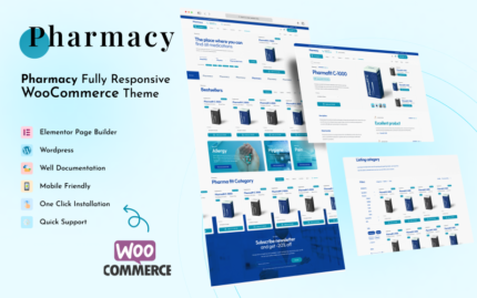 Eczane - Tıbbi Mağaza WooCommerce Teması