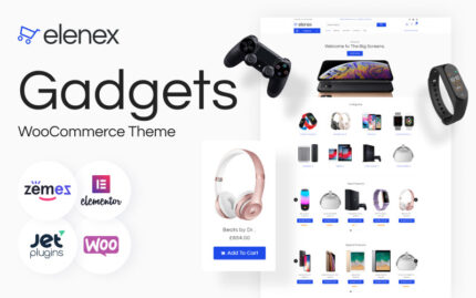 Elenex - Gadgets ECommerce Classic Elementor WooCommerce Teması