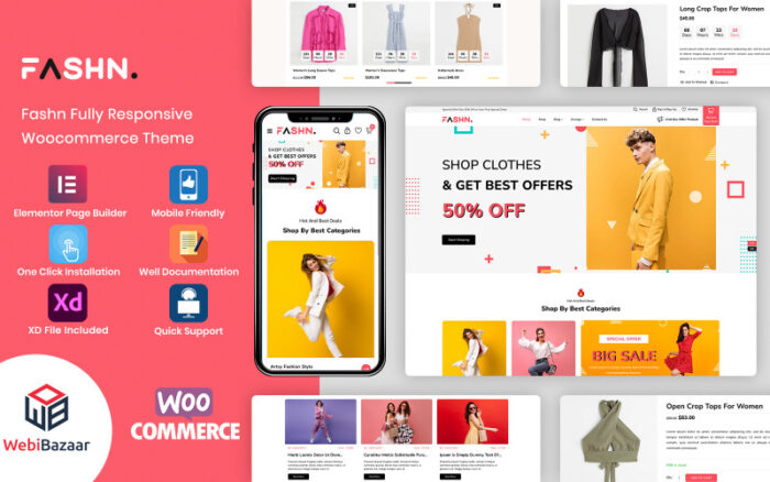 Fashn - Modern ve Minimal Moda WooCommerce Şablonu