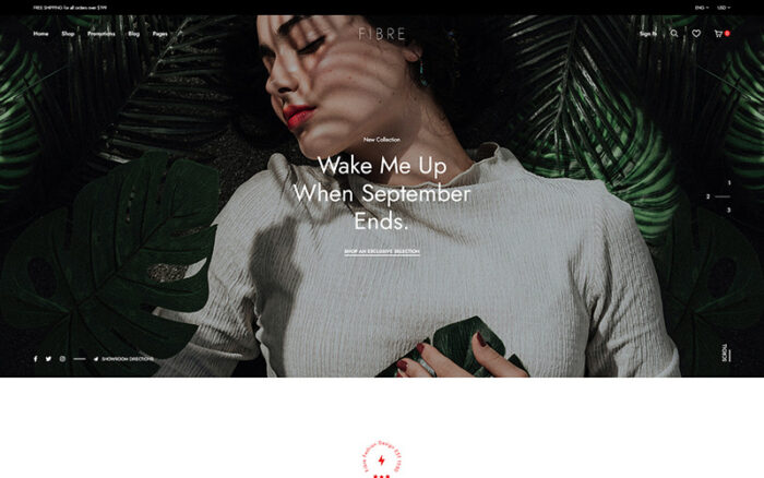 Fiber - Modern Moda Elementor WooCommerce Teması