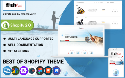 Fish Beats - Mega Fishing Shopify 2.0 Duyarlı Tema