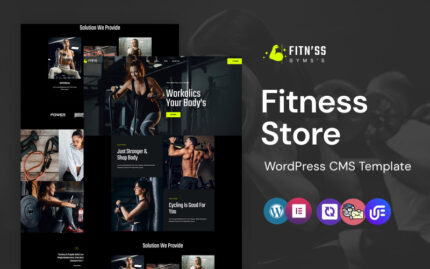 Fitnss - Spor Salonu ve Fitness WordPress Elementor Teması