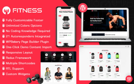 FitX - Spor Salonu ve Fitness WordPress Teması