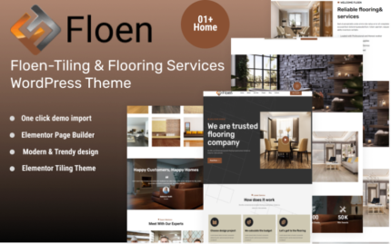 Floen-Tiling & Flooring Services WordPress Teması