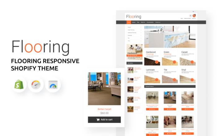 Flooring Responsive Shopify Teması