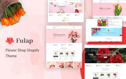 Fulap - Çiçek Mağazası Shopify Teması