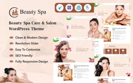 Güzellik Spa Bakımı ve Salon WordPress Teması