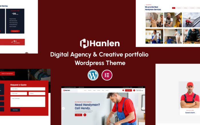 Hanlen - Tamirci Hizmetleri ve Onarım Wordpress Teması