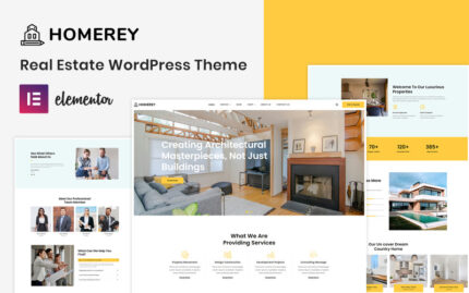 Homerey - Emlak WordPress Teması